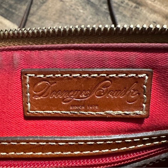 Dooney & Bourke Pebble Grain North South Triple Zip - Picture 12 of 14